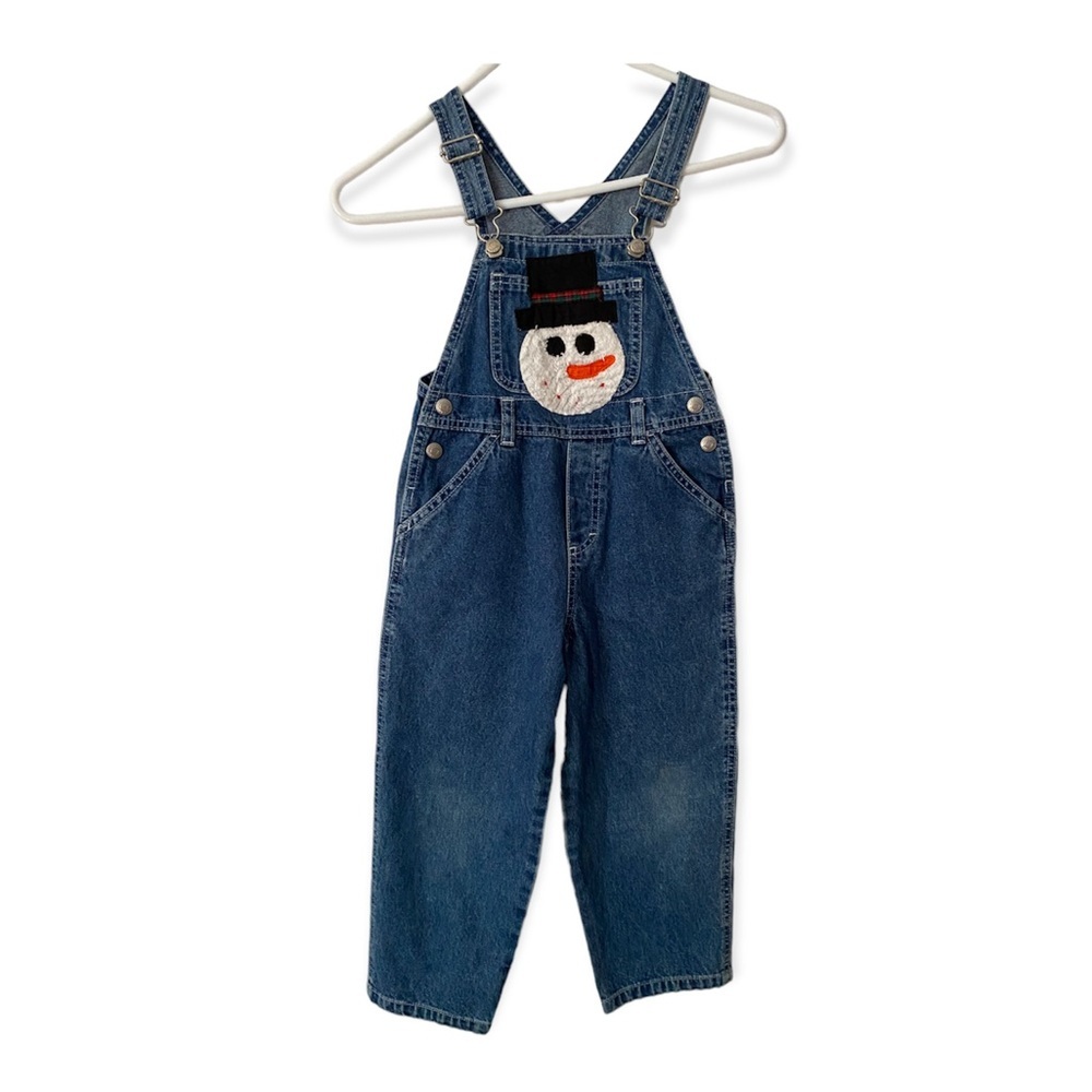 Old Navy Toddler Overall Size 4t Snowman